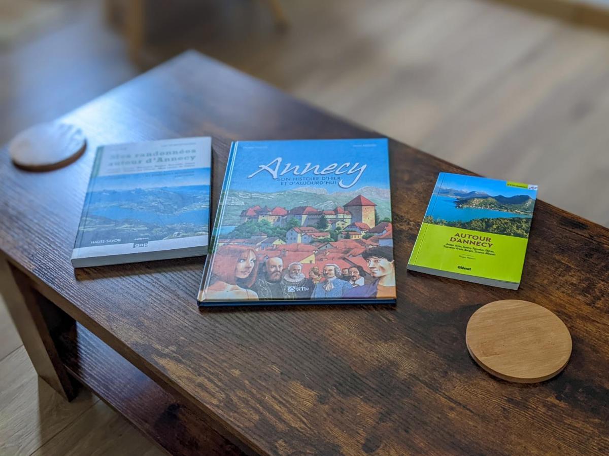 דוסאר Reflet Bleu Du Lac D'Annecy 3 Etoiles - Face Au Lac, Parking Gratuit, Paddle Board מראה חיצוני תמונה