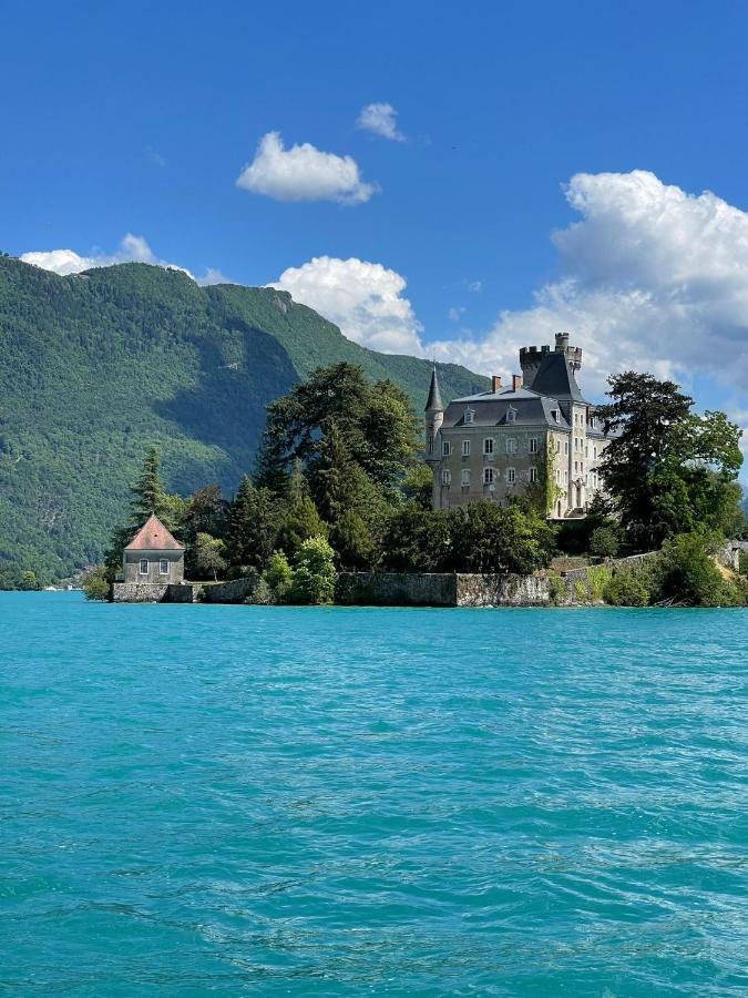 דוסאר Reflet Bleu Du Lac D'Annecy 3 Etoiles - Face Au Lac, Parking Gratuit, Paddle Board מראה חיצוני תמונה