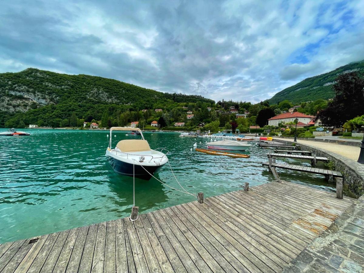 דוסאר Reflet Bleu Du Lac D'Annecy 3 Etoiles - Face Au Lac, Parking Gratuit, Paddle Board מראה חיצוני תמונה